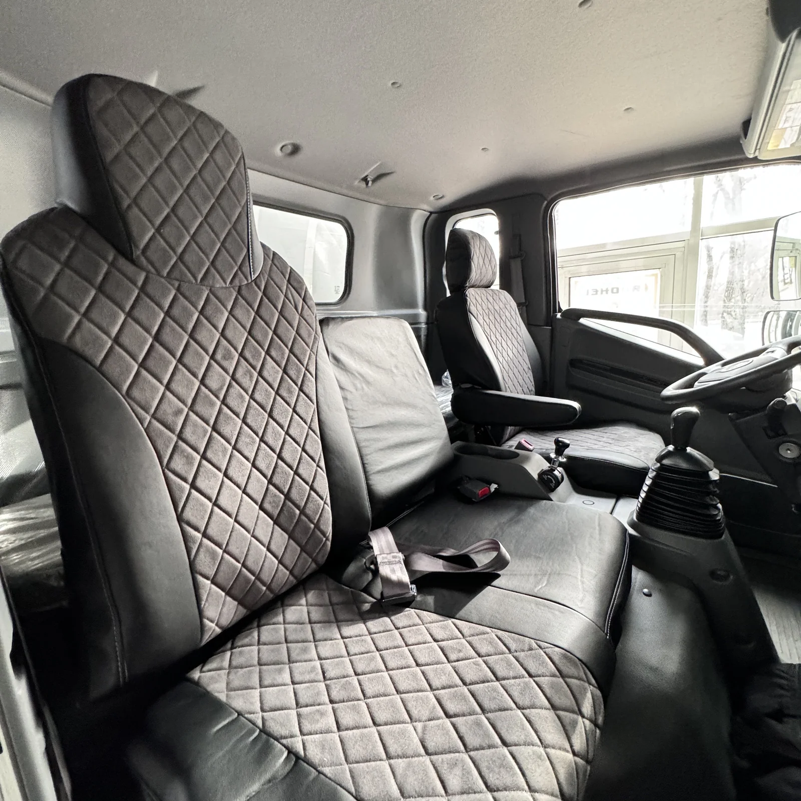 Чехлы сидений JAC N90/N120 рестайлинг — алькантара